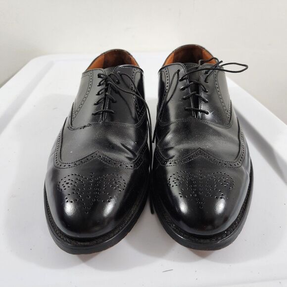 Bostonian Classics Black Leather Wingtip  Seess Shoes Lace-up Loafers Size 14D/B main image 12